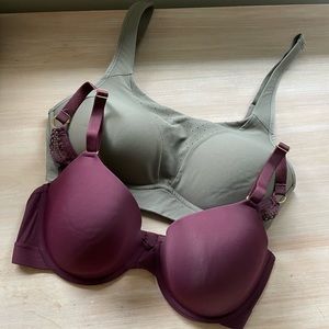 Lululemon and Lively 34D Bra Bundle